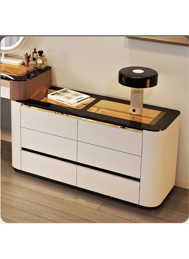 Elegant and Efficient Smart Dressing Table for Contemporary Living Spaces with LED Mirror