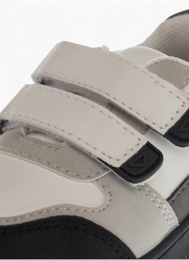 LBL by Shoexpress Girls Panelled Sneakers with Hook and Loop Closure  - Image 3