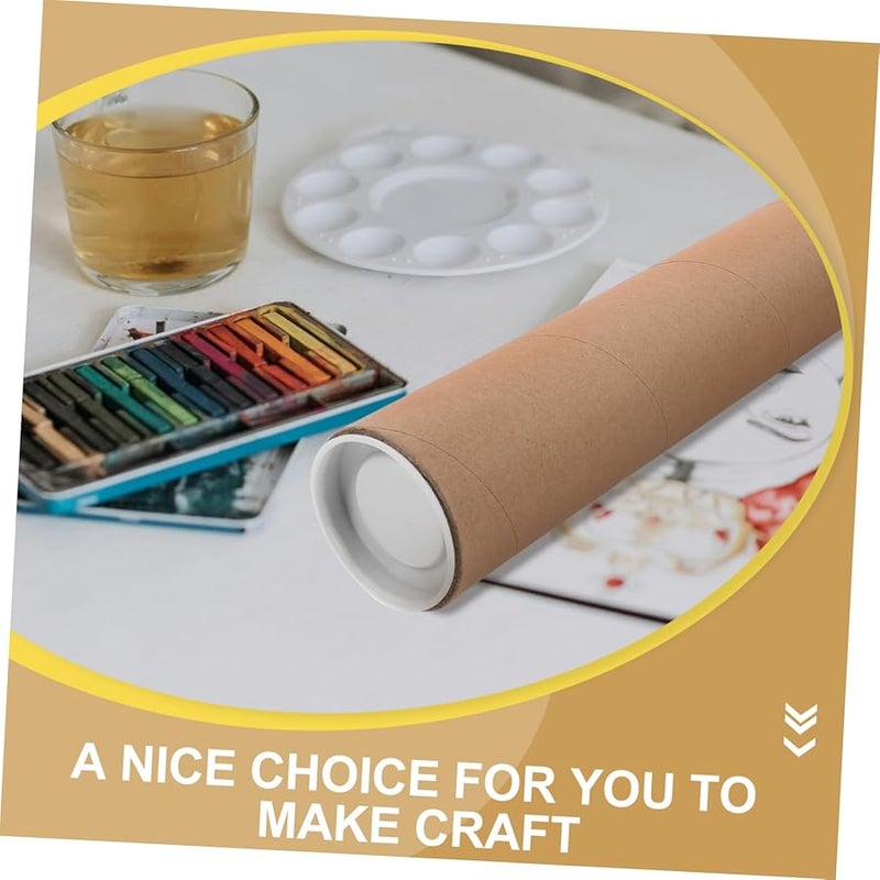 أنبوب ورق كرافت للحرف اليدوية مشاريع فنية قابلة لإعادة التعبئة ملصقات حرف يدوية DIY - Image 4