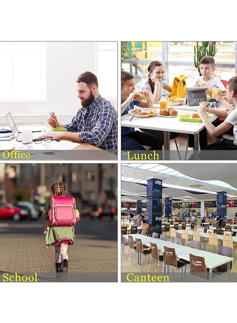 general Bento Lunch Box, Cartoon Student Bento Box, Insulated Bento Lunch Box Cutlery Set, Premium Stainless Steel Liner, Kids Lunch Box Food Container - Image 5