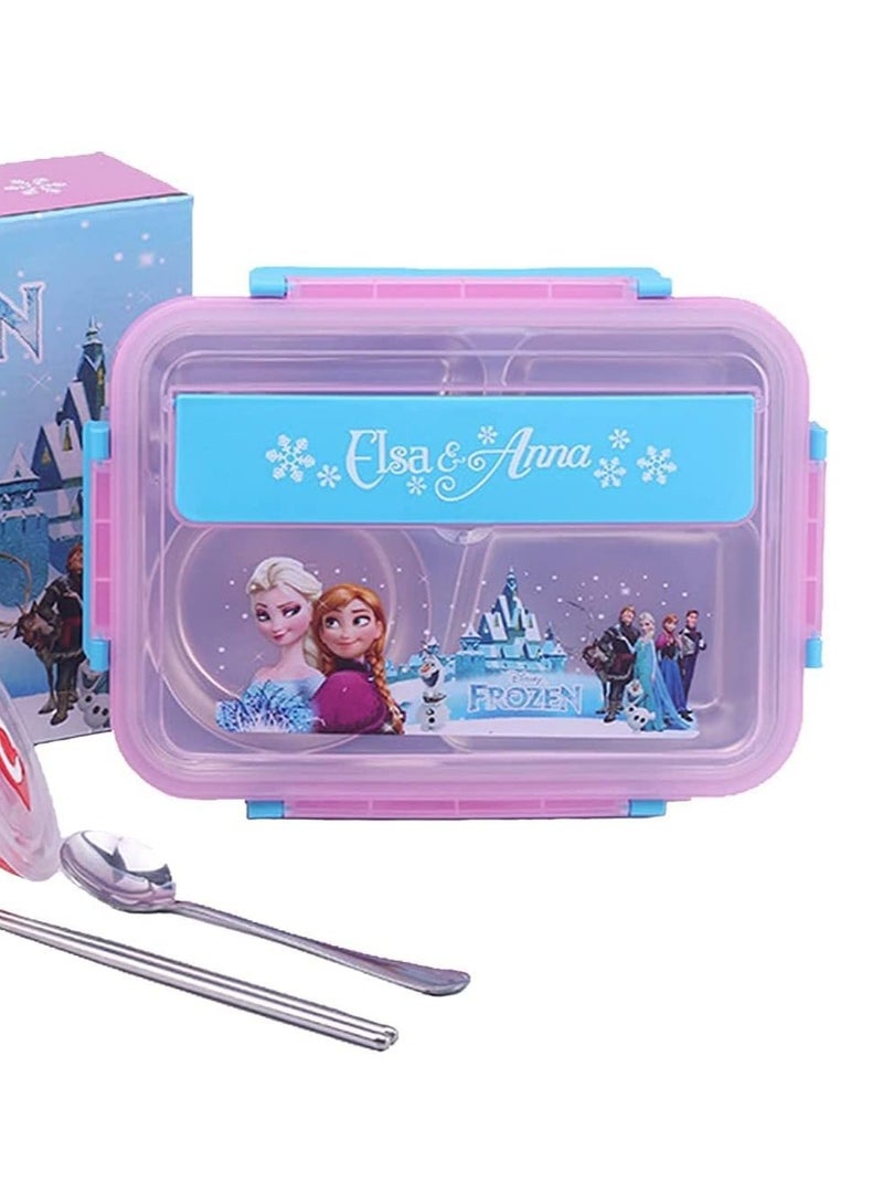 general Bento Lunch Box, Cartoon Student Bento Box, Insulated Bento Lunch Box Cutlery Set, Premium Stainless Steel Liner, Kids Lunch Box Food Container - Image 1