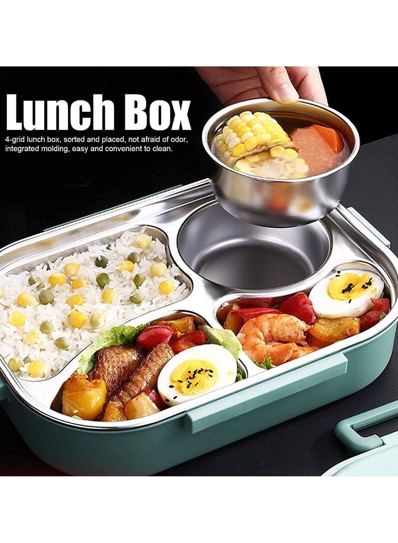general Bento Lunch Box, Cartoon Student Bento Box, Insulated Bento Lunch Box Cutlery Set, Premium Stainless Steel Liner, Kids Lunch Box Food Container - Image 4