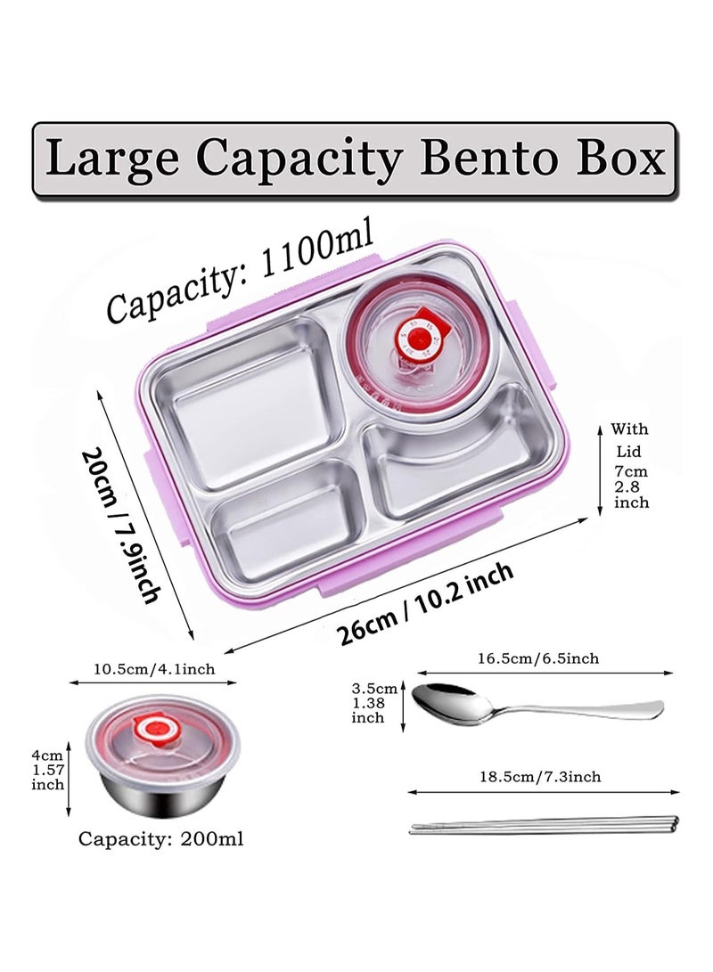 general Bento Lunch Box, Cartoon Student Bento Box, Insulated Bento Lunch Box Cutlery Set, Premium Stainless Steel Liner, Kids Lunch Box Food Container - Image 2