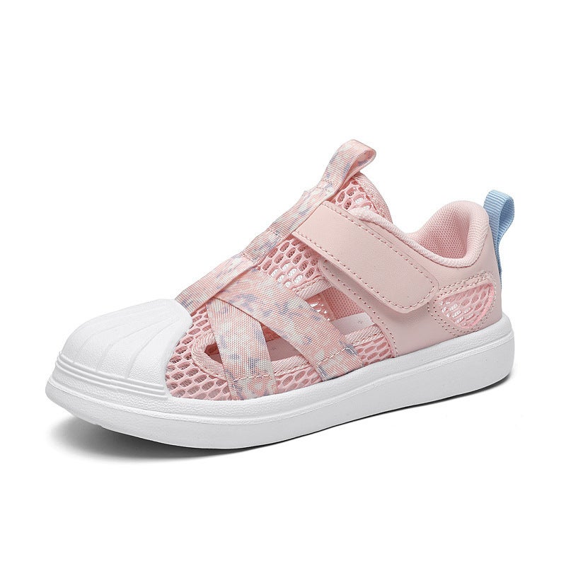 Fujian Big Manufacturers Boys Shoes Lightweight Breathable Frame Shoes Big Boys Velcro - Image 1