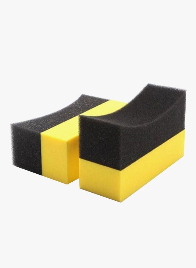 Generic Car Headlights Wheel Tire Waxing And Polishing Composite Cleaning Pad Brush - Image 3