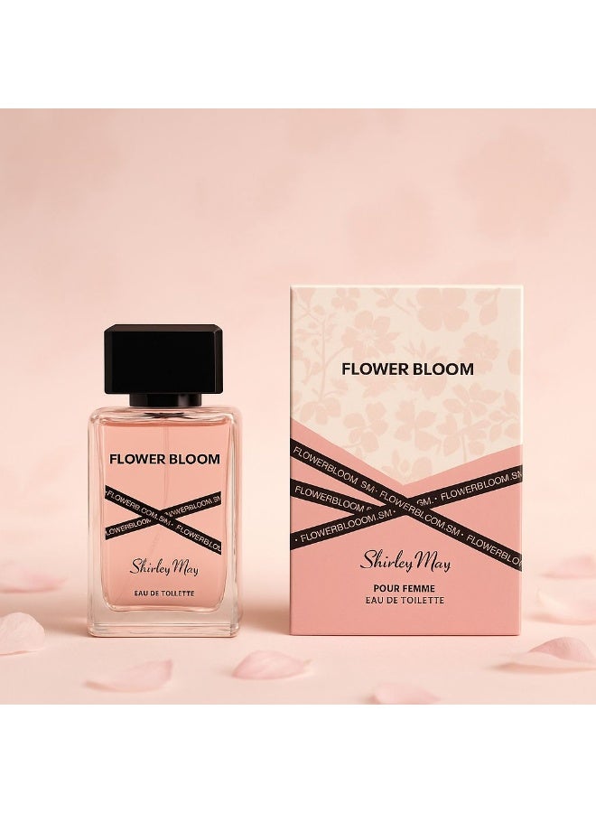 Shirley May Eau De Toilette, For Woman, Flower Bloom, 100ml - Image 2