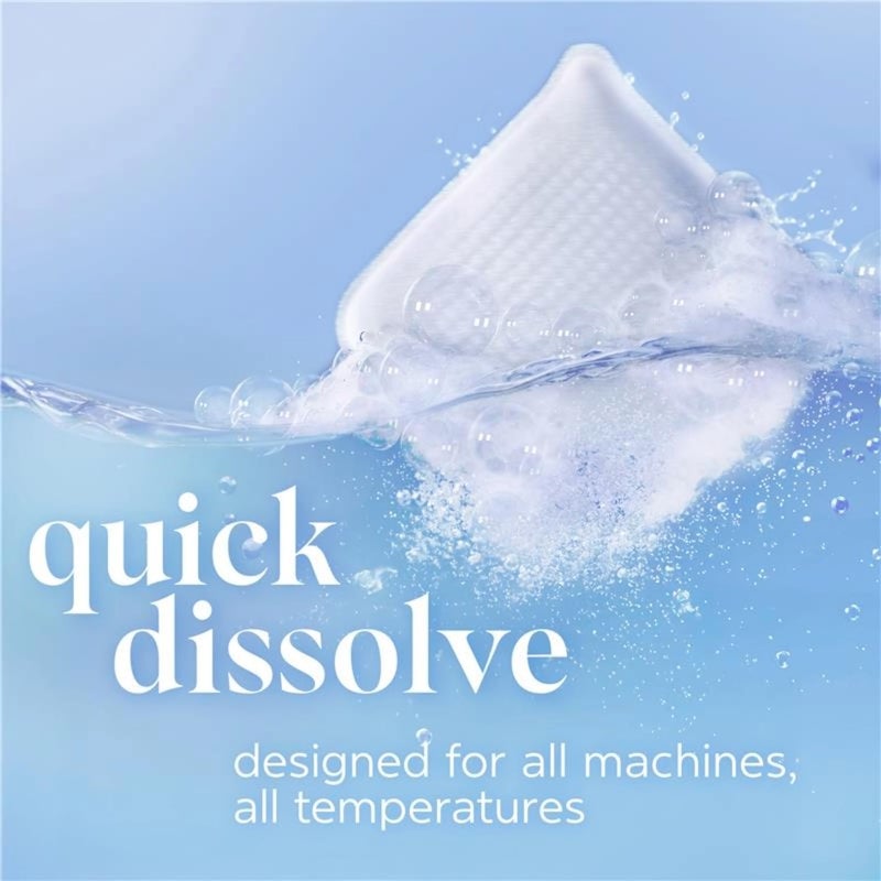 Tide evo Free & Gentle Laundry Detergent Tiles, Fragrance-Free, 40 Medium Sized Loads, Easy to Use, Safe for All Machines and Water Conditions - Image 3