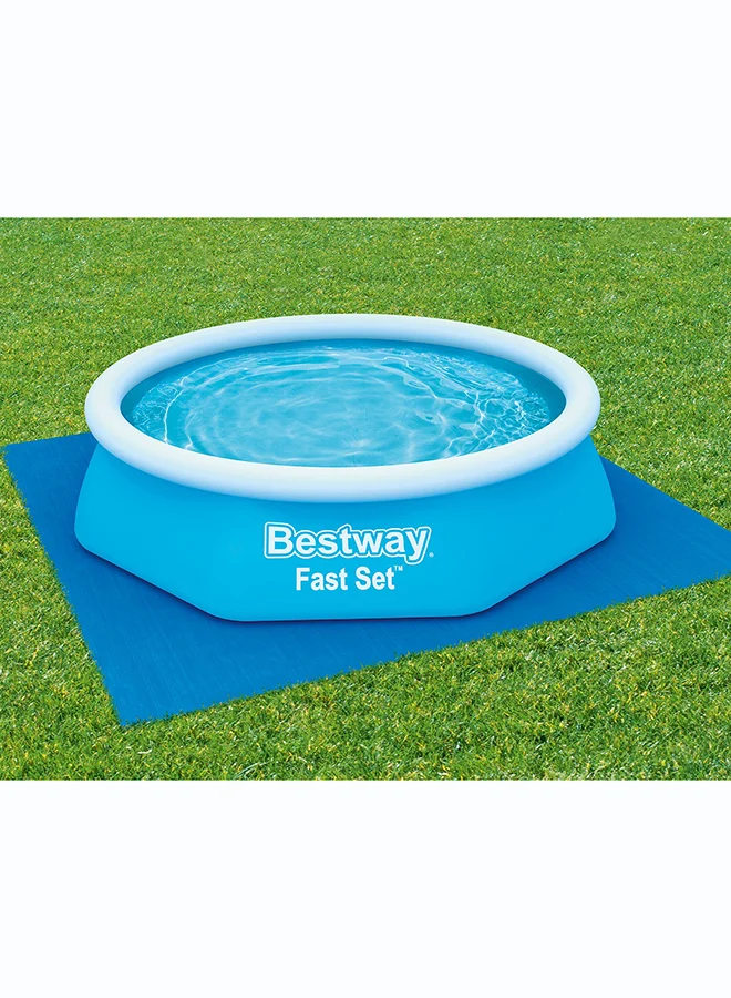 Bestway Bestway, 9' x 9'/ Ground Cloth Inflatable Outdoor Water Play Toy for Kids and Families, Durable Premium Quality Material, Easy Inflate and Deflate Design, Pool Beach Garden Summer Fun Activity, 2.74mx2.74m