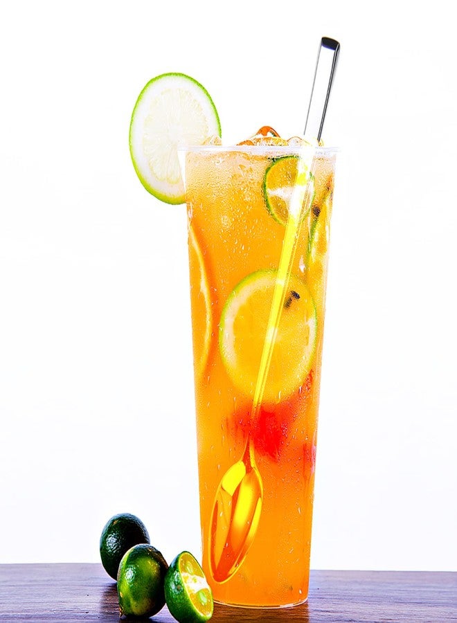 HISSF Iced Tea Spoons, Mixing Spoons,18/10 Stainless Steel Stirring Spoon, set of 6 Pieces-7.9 Inch - Image 5