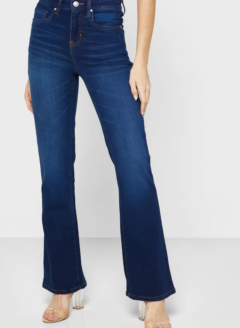 Ginger High Waist Flared Jeans