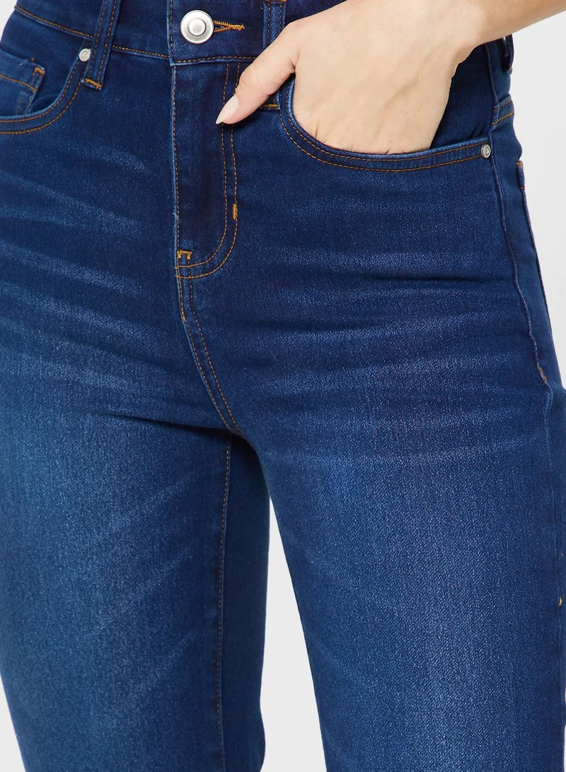 Ginger High Waist Flared Jeans