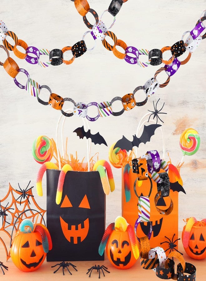 ASTARON 300 Links Halloween Paper Chains Halloween Paper Craft Kit for Spooky Party Decorations, 10 Styles - Image 4