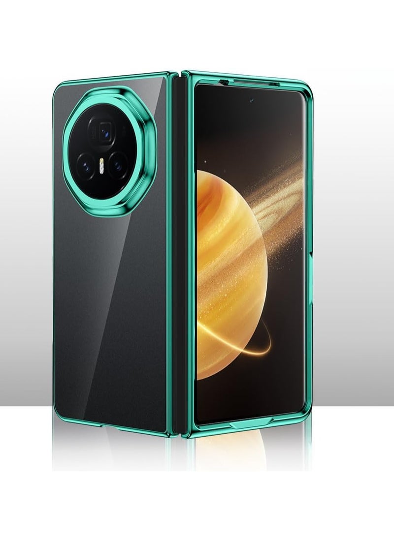 General - Case Compatible with Huawei Honor Magic V3, Electroplated folding, transparent anti drop ultra-thin phone case, Screen lens with enhanced protection cover for Honor Magic V3 - Image 1