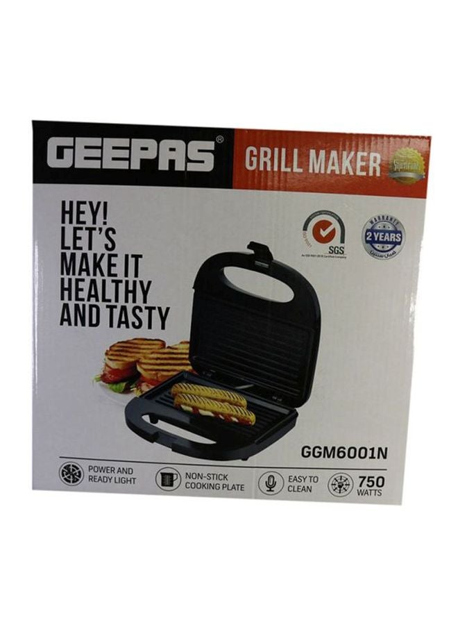 جيباس جهاز صنع ساندويشات بقوة 750 وات 750 W GGm6001N أزرق/رمادي - Image 5