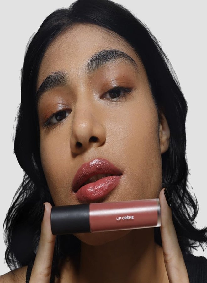 Ruby's Organics Liquid Lipstick, Smooth Cream Texture-Weightless, Highly Pigmented, Soft Velvet Finish, Long Lasting Rich Color, Non-Drying, All Skin Types, Silicon and Paraben Free-Taupe Brown, 6.5ml - Image 3