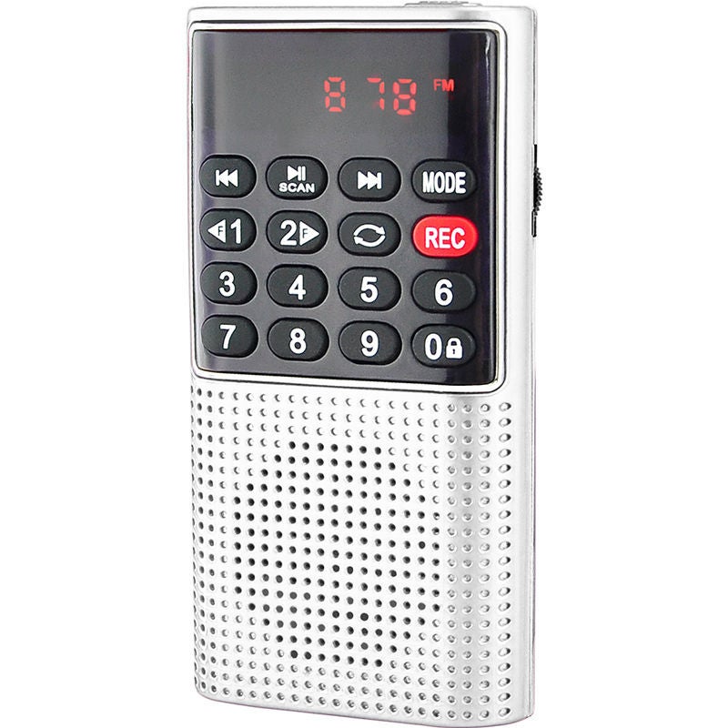 Happy Accompanying L328 Mini Recorder Digital Singing With Card Portable Elderly Radio - Image 1