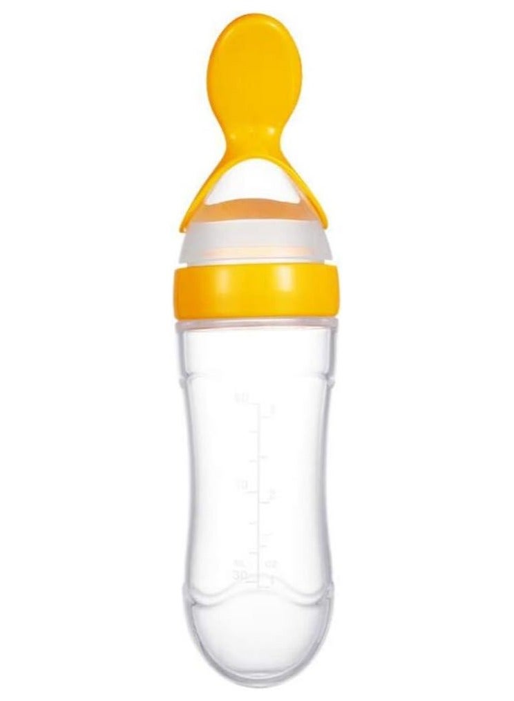 ORiTi وحدة تغذية طعام الأطفال باللون الأصفر - Image 1