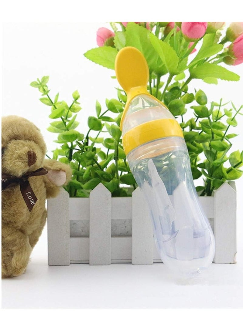 ORiTi وحدة تغذية طعام الأطفال باللون الأصفر - Image 2