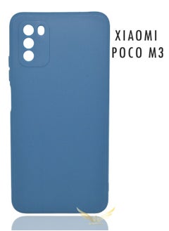 بورتوني جراب Poco M3 ، جراب واقٍ من السيليكون السائل مع حماية الكاميرا لهاتف Xiaomi Poco M3  - Image 1