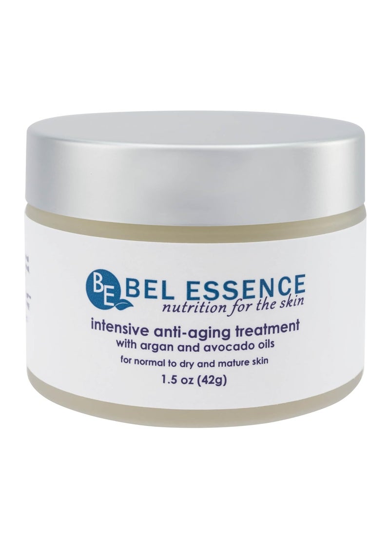Bel Essence Intensive AntiWrinkle Cream for Face  Neck  Hydrating AntiAging Moisturizer Reduces Fine Lines  DayNight All Natural Face Cream for Normal to Dry Skin  15 Oz 