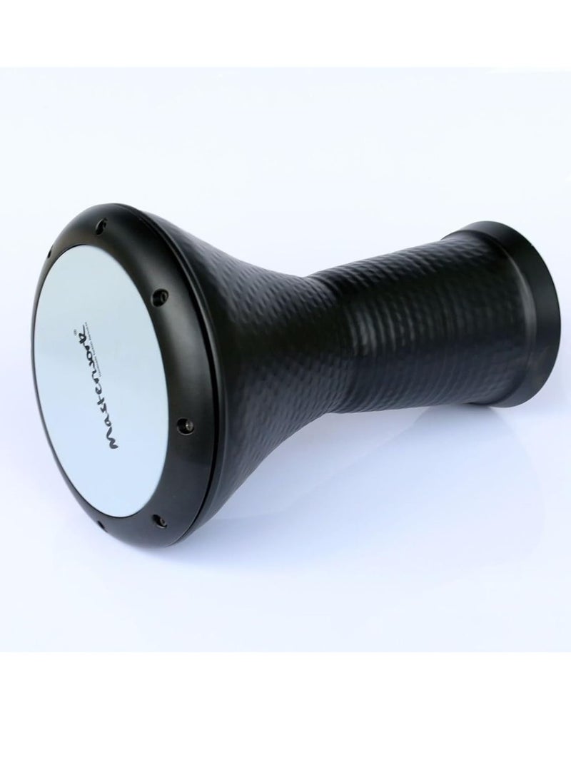Mike Music 17" Percussion" Metal Darbuka Drum Doumbek Black  - Image 2