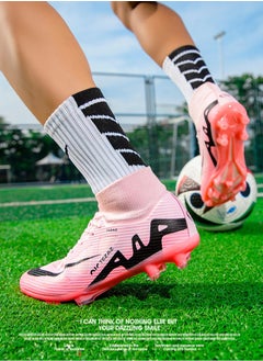 SKT Shiketro Men's Football Shoes, Suitable For Outdoor Indoor Professional Youth Boys Football Shoes, Unisex Football Shoes.  - Image 5