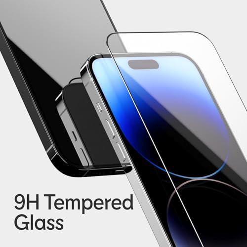 RHINOSHIELD Screen Protector Compatible with iPhone 17 Pro Max 16 Pro Max 9H Tempered Glass Protecctor High Transparency Impact and Scratch Resistant Antiblue Light Installation Tool Included - Image 3