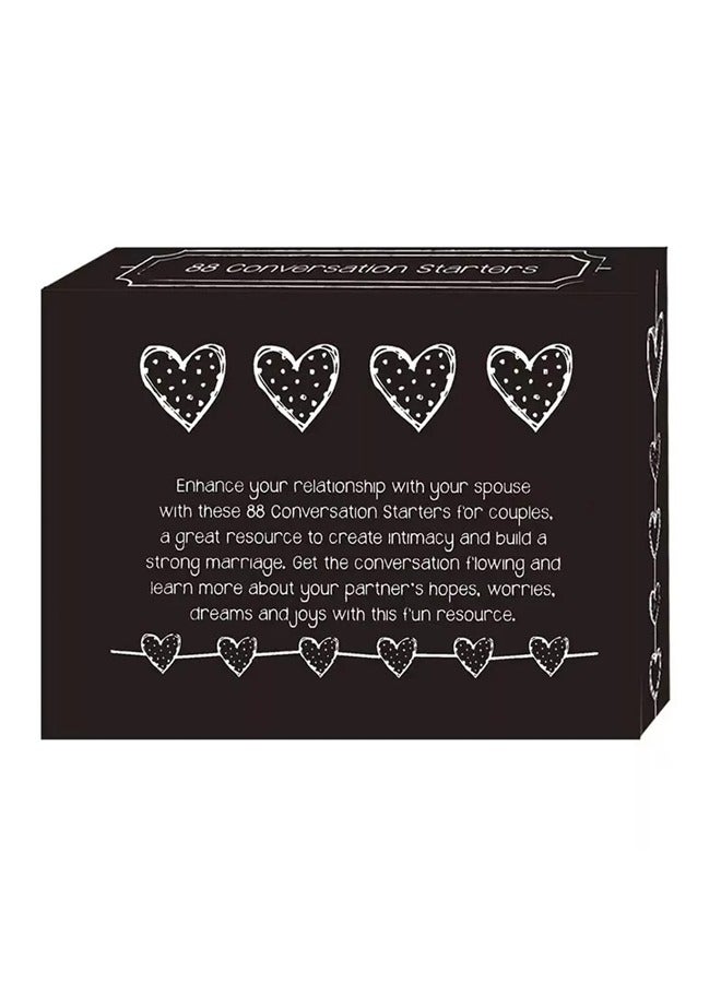 Game Cards Solitaire Couples Edition Talking Hearts Conversation Cards A couples card game perfect for date nights and travel adventures - Image 2