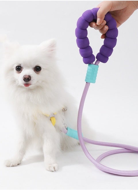Slip Lead Dog Leash, 1.5mx1cm Rope Training Leash, Long Lead Leash for Dog Training for Pet Walking for Puppies and Large Dogs, Small, Medium, No-Pull Behavior Training Loop