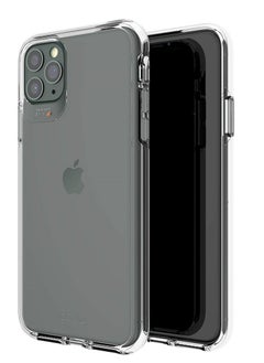 Gear4 Gear4 Crystal Palace Compatible with iPhone 11 Case, Advanced Impact Protection with Integrated D3O Technology, Anti-Yellowing, Phone Cover – Transparent 