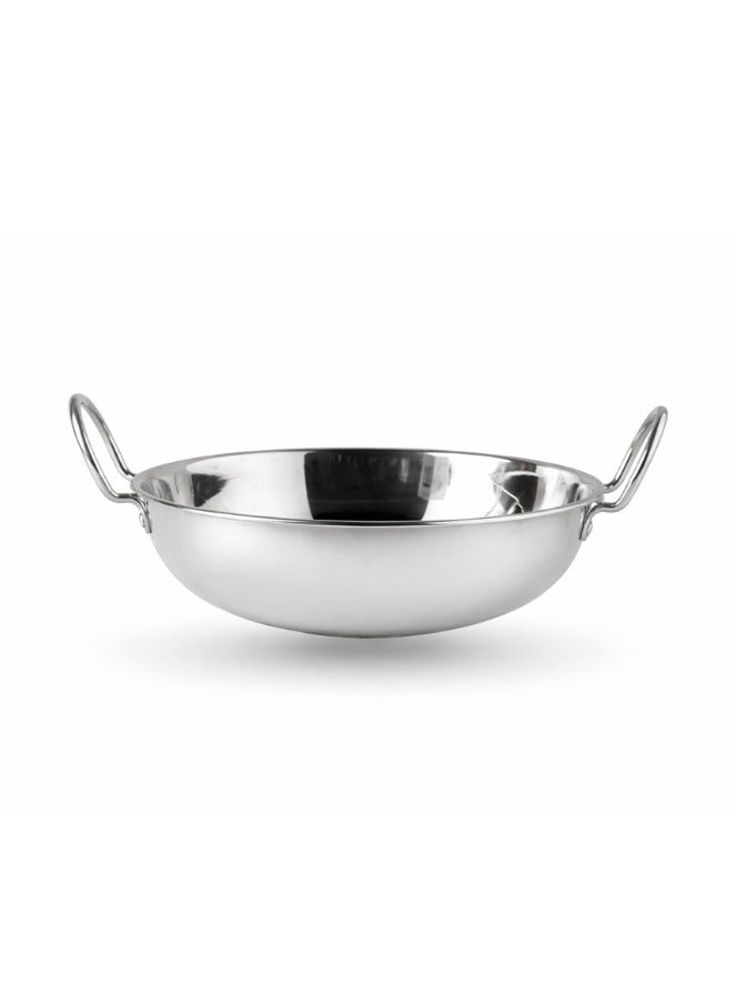 Ayda قدر كاداي من الفولاذ المقاوم للصدأ مع مقبض خفيف الوزن 24 سم - Image 1