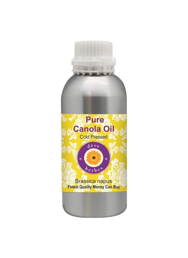Deve Herbes - Pure Canola Oil (Brassica Napus) Natural Therapeutic Grade Cold Pressed 300Ml - Image 1