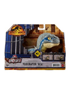Jurassic World Toys Uncaged Rowdy Roars Velociraptor Beta GWY55  - Image 3