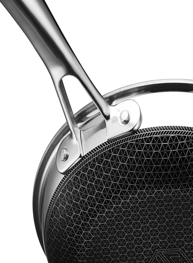 HexClad Hybrid Nonstick 7-Inch Fry Pan, Stay-Cool Handle, Dishwasher and Oven Safe, Induction Ready, Compatible with All Cooktops - Image 2