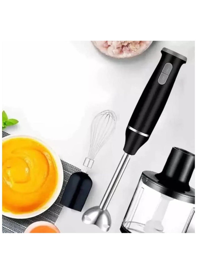 Denx DX3211  hand blender 4 in 1, black - Image 3