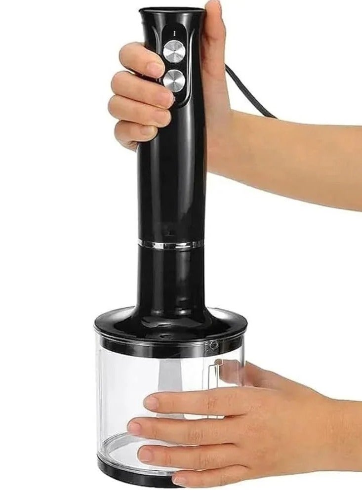 Denx DX3211  hand blender 4 in 1, black - Image 4