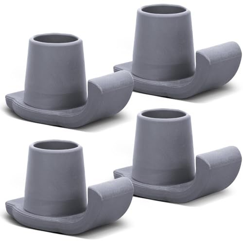 Nexoria Walker Ski Glides 4 Pack Durable Ski Glides for Folding Walkers Universal Fit Walker Accessories EasyFit Glides for Smooth Mobility Essential Mobility Aid for Seniors - Image 2
