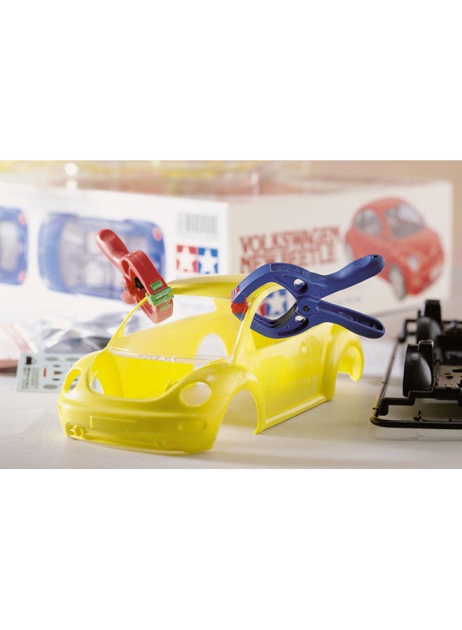 wolfcraft microfix Mini Spring Clamp Set, 7 pcs. I 3420000 I The miniature spring clamp for fiddly tasks - Image 2