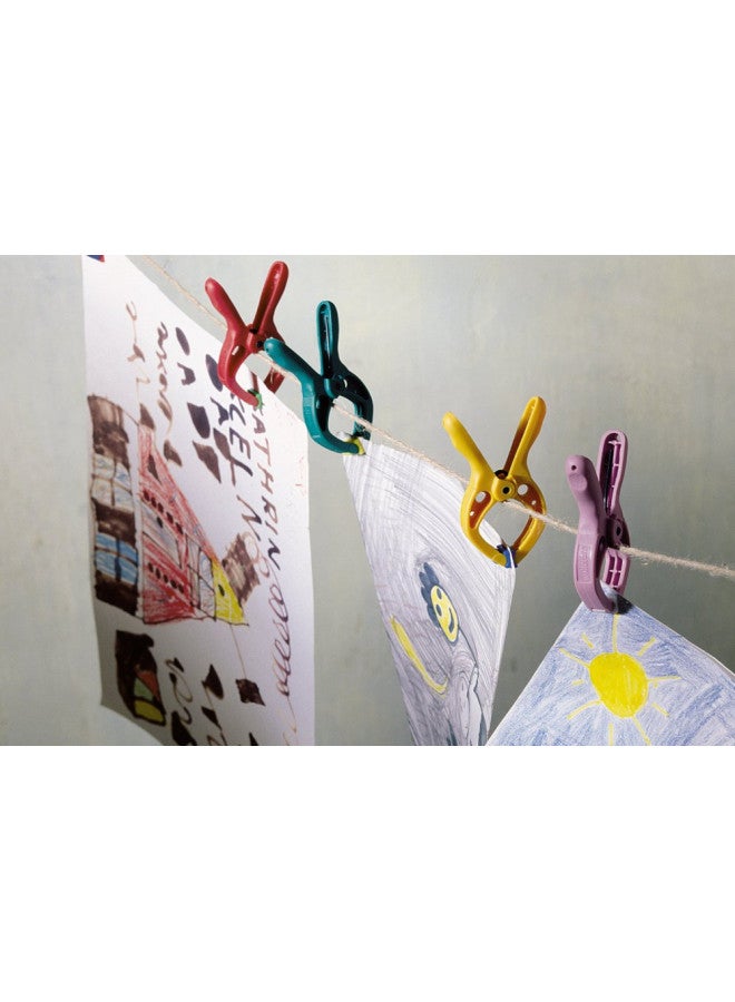 wolfcraft microfix Mini Spring Clamp Set, 7 pcs. I 3420000 I The miniature spring clamp for fiddly tasks - Image 3