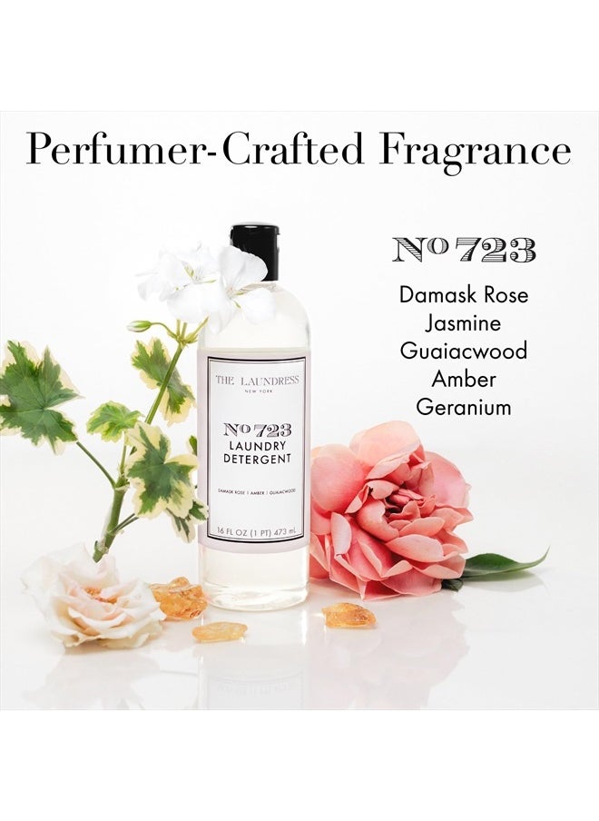 The Laundress New York The Laundress No. 723 Laundry Detergent, Rose Inspired Scent, Concentrated Laundry Detergent Liquid, Tough on Stains, No. 723 Scent, 16 oz.  - Image 3