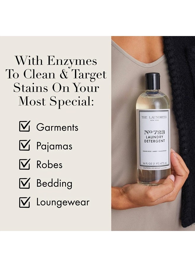 The Laundress New York The Laundress No. 723 Laundry Detergent, Rose Inspired Scent, Concentrated Laundry Detergent Liquid, Tough on Stains, No. 723 Scent, 16 oz.  - Image 4