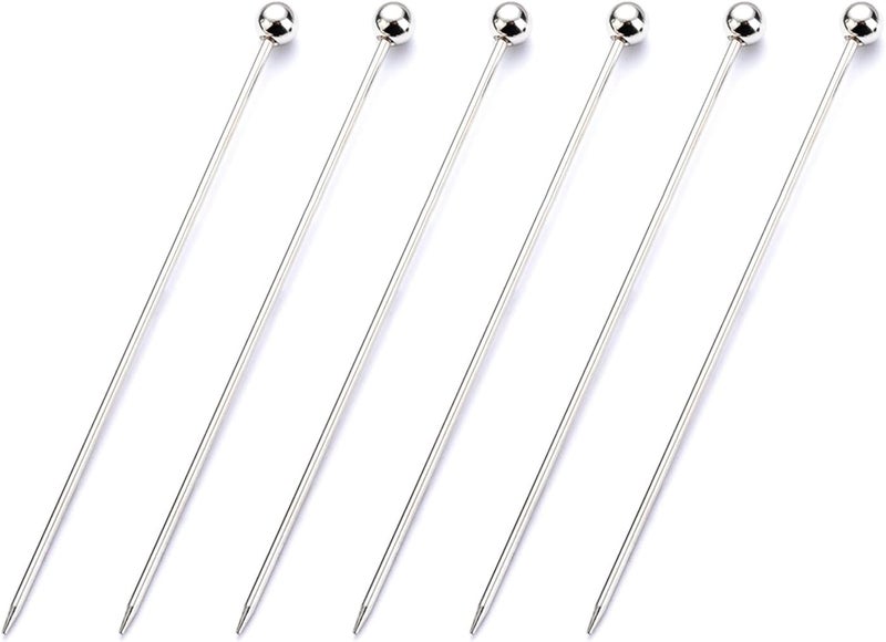 6Pcs Cake Testing Needle Stainless Steels Tester Stick Baking Tool Practical Skewer Practical Skewer - Image 4