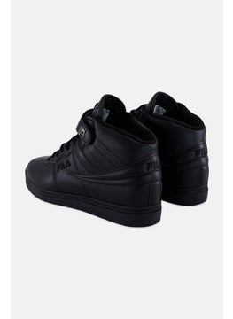 FILA Men Vulc 13 Distress High Cut Lace Up Running Shoes, Black  - Image 2