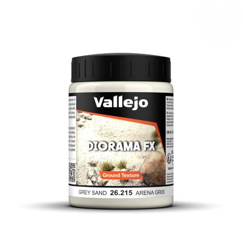 Vallejo - Diorama FX Ground Textures | Grey Sand 200 ml. (6.76 fl.oz.) | Premium Acrylic Color for Modelers & Miniature Enthusiasts | Exclusively Designed for Modelling - Image 5