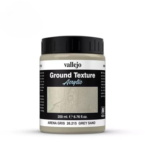 Vallejo - Diorama FX Ground Textures | Grey Sand 200 ml. (6.76 fl.oz.) | Premium Acrylic Color for Modelers & Miniature Enthusiasts | Exclusively Designed for Modelling - Image 3
