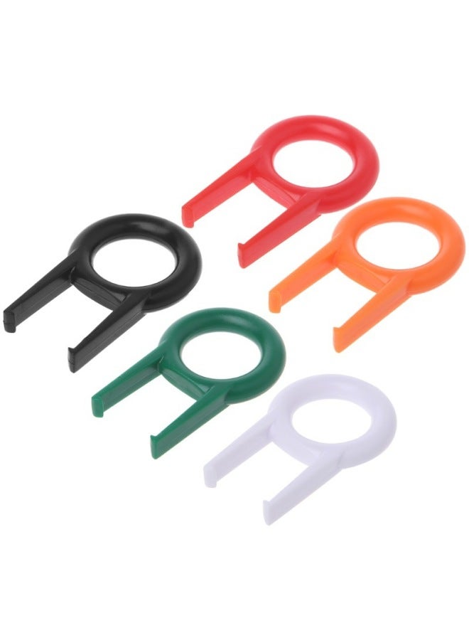 Plastic Key Puller Mechanical Keyboard Key Cap Puller For Keyboard Key Cap Fixing Tool Free Shipping-Color:Orange