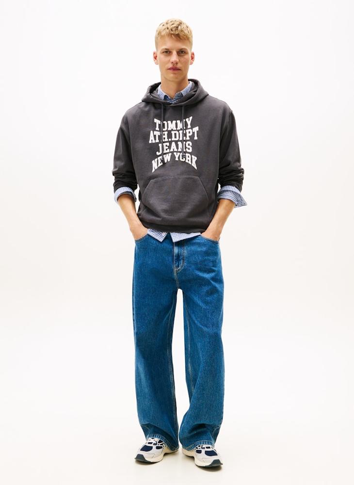 TOMMY JEANS Heritage '90s Varsity Hoody - Image 4