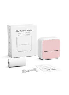 NIBEMINENT Portable Error Printer Thermal Label Printer Bluetooth Pocket Printer 