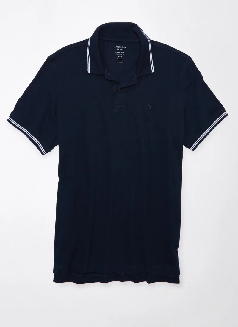 امريكان ايجل Legend Pique Short Sleeve Polo Shirt