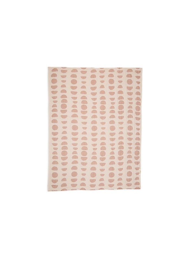 Crane BABY Crane Baby Moon Phase Cotton Baby Blanket 30” x 40”, Soft Cotton Muslin Nursery and Stroller Blanket for Boys and Girls, Neutral Baby Gift  - Image 2